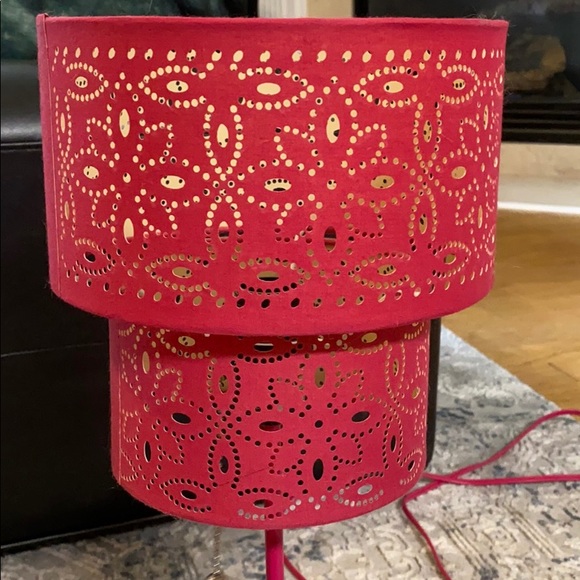 Pink Target Lamp - Picture 3 of 3